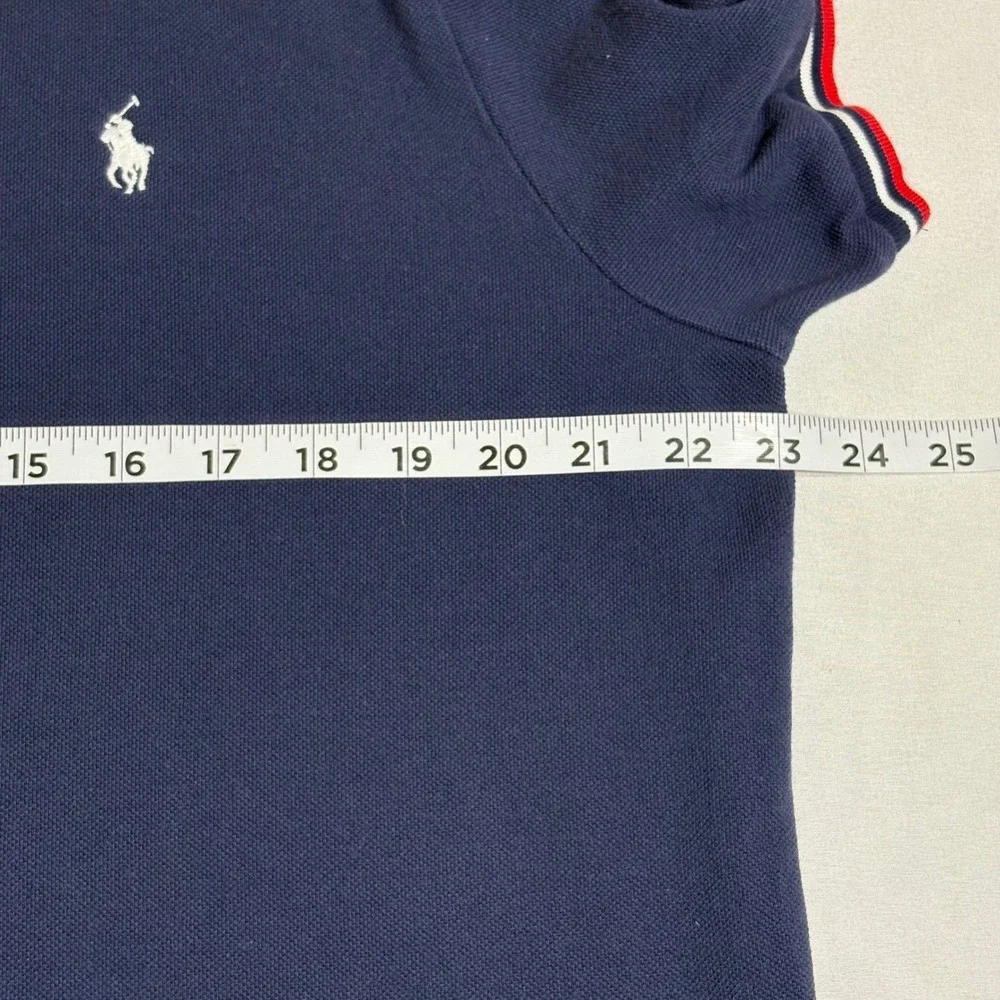 Polo Ralph Lauren Team USA Polo Mens XL Navy Blue Olympic Delta Logo Americana